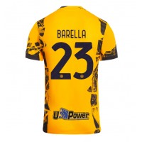 Fotbalové Dres Inter Milan Nicolo Barella #23 Alternativní 2024-25 Krátký Rukáv